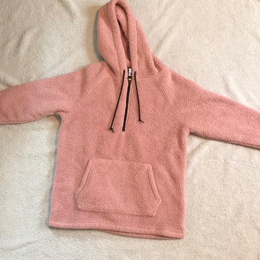 PINK fleece hoodie